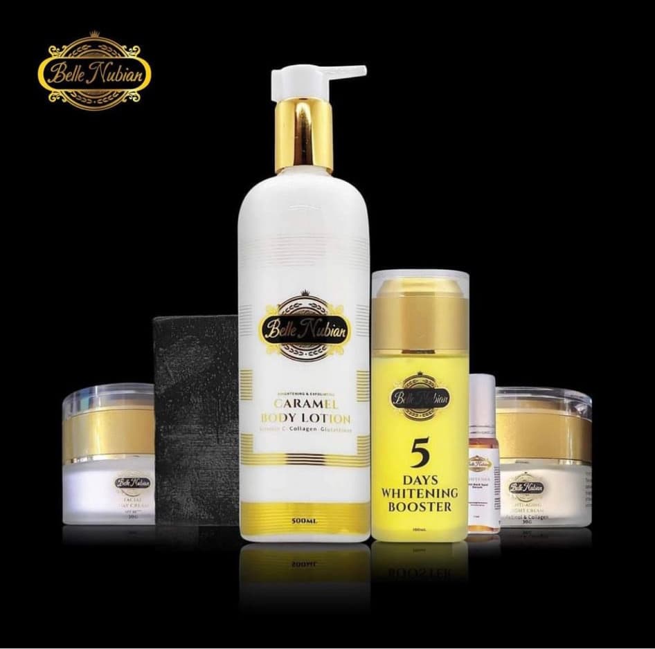 Ensemble pour peaux caramel Belle Nubian