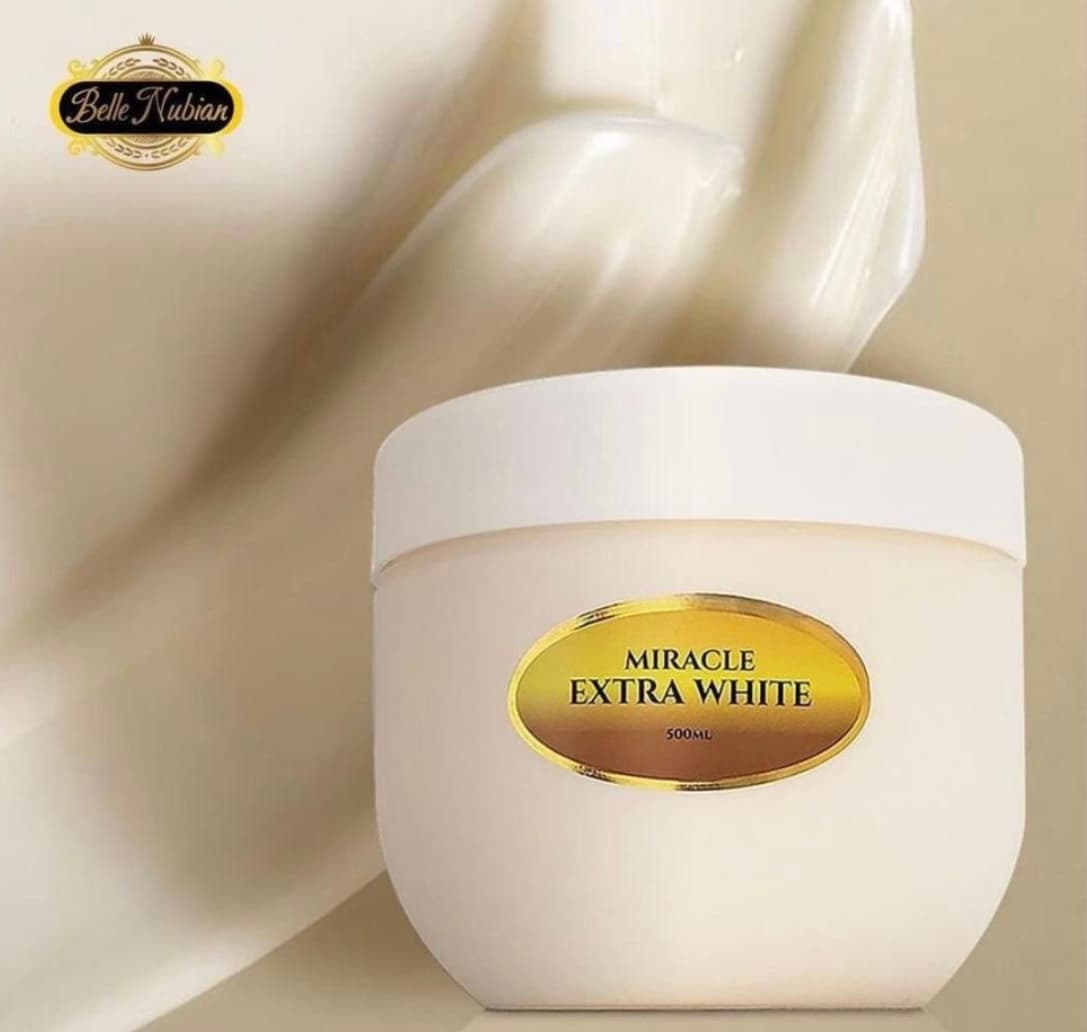 Creme Miracle Extra White (250ml) - Image 1