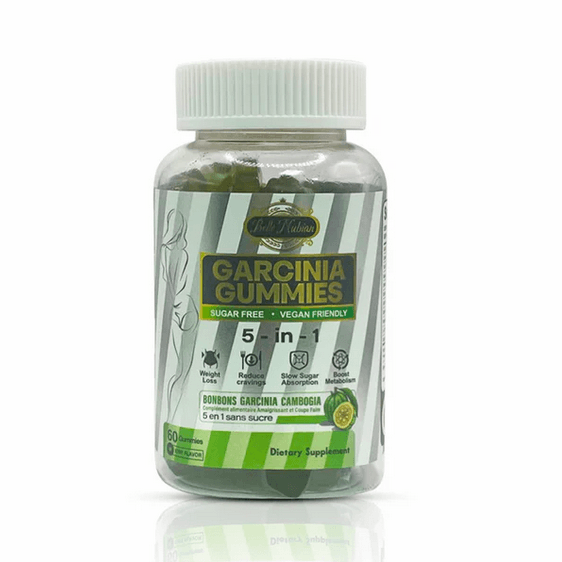 Gummies Garcinia SANS SUCRE pour perdre du poids (compatibles végétaliens)