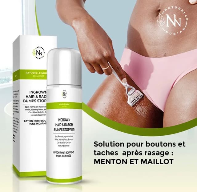Poils incarnés & Rasoir Bump Stopper ( CONTRE POILS INCARNÉS)