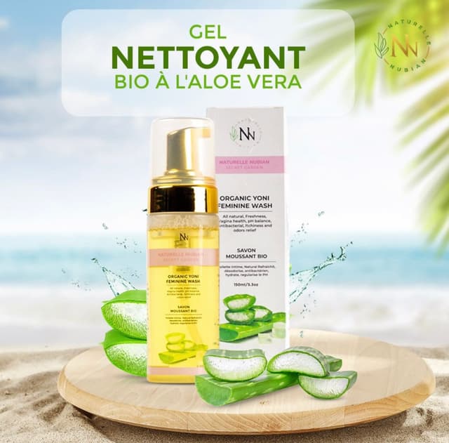 NETTOYANT FÉMININ BIO YONI (ALOE VERA)