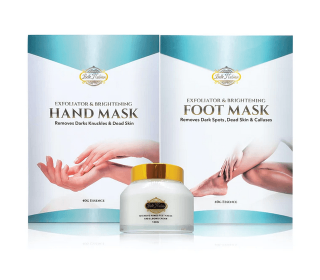 KIT éclaircissant pour mains et pieds